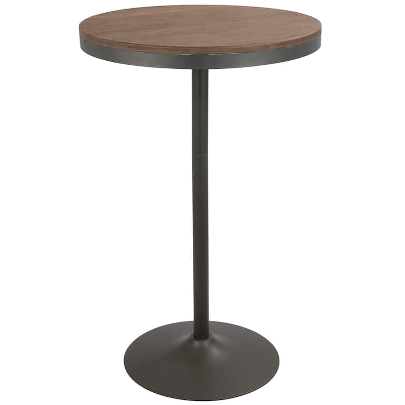 Dakota 3pc Industrial Pub/Dining Set by LumiSource - N/A