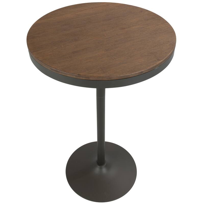 Dakota 3pc Industrial Pub/Dining Set by LumiSource - N/A