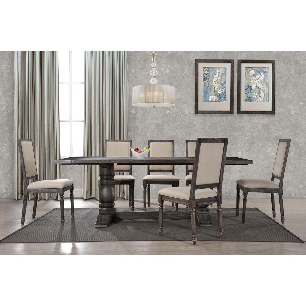 Coastal Chic Small Rectangular Dining Table – Lavish Kitchen Isle