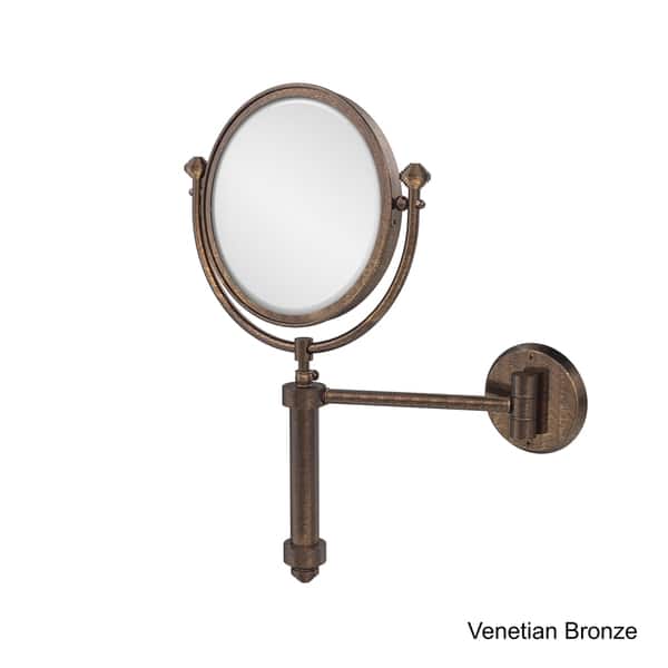 Allied Brass Southbeach 8-in x 16-in Antique Copper Double-Sided Magnifying Wall-Mounted Vanity Mirror Allied Brass Southbeach 8-in x 16-in Antique Copper Double-Sided Magnifying Wall-Mounted Vanity Mirror