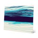 Shop Cyan Abyss Abstract Painting Wall Art on Metal - Overstock - 16306478
