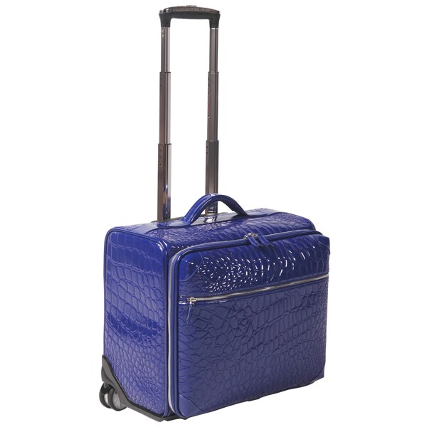 leather rolling carry on luggage