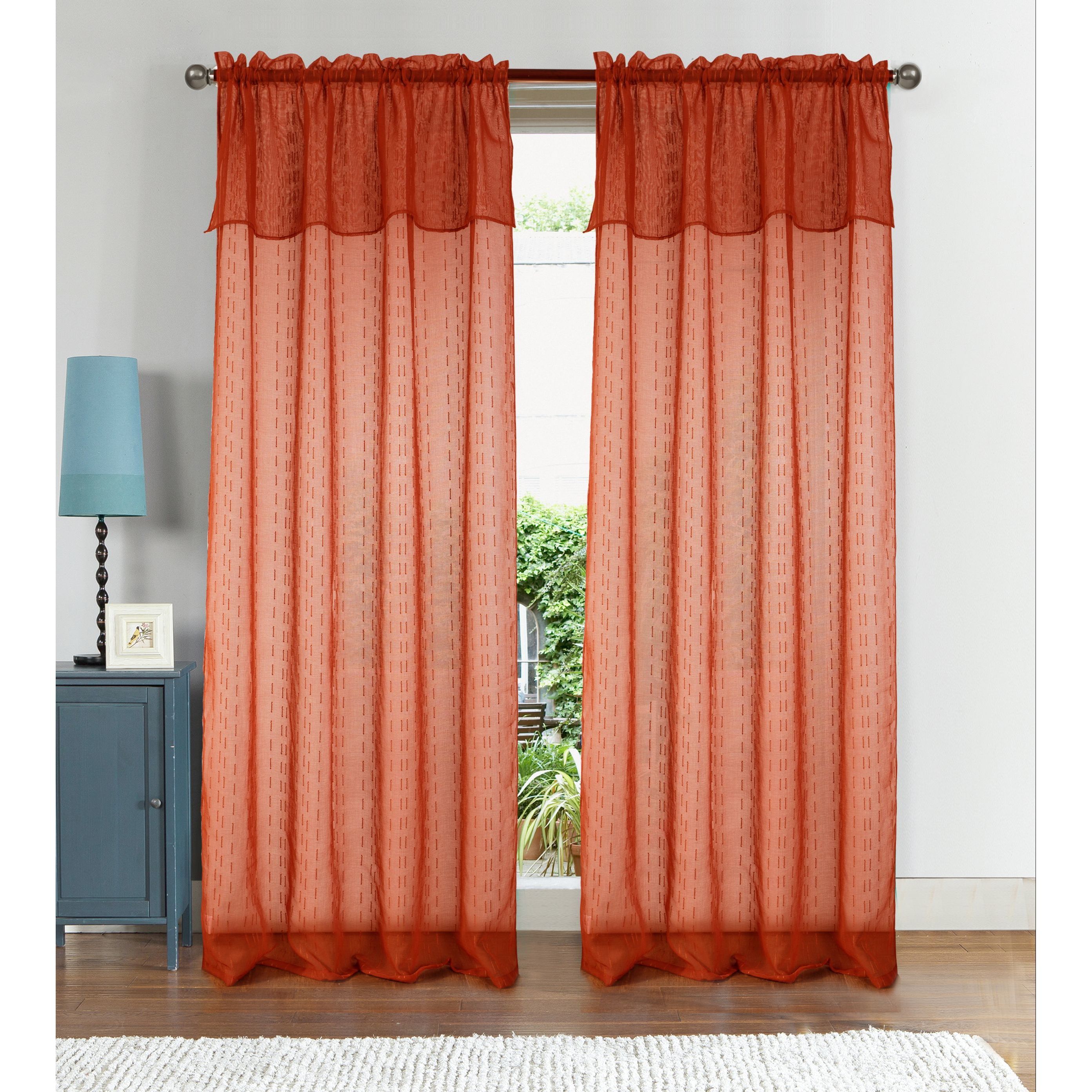 Shop Rt Designers Collection Anise Textured Rod Pocket 90 Inch