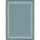 Unique Loom Outdoor Soft Border Area Rug - Thumbnail 58