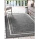 Unique Loom Outdoor Soft Border Area Rug - Thumbnail 22