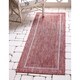 Unique Loom Outdoor Soft Border Area Rug - Thumbnail 68