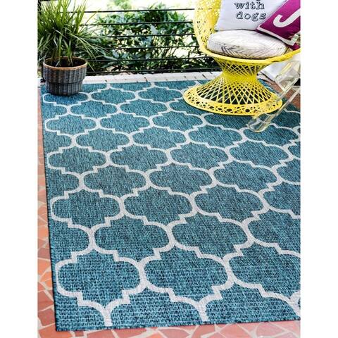 Unique Loom Outdoor Trellis Area Rug