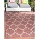 Unique Loom Outdoor Trellis Area Rug - Thumbnail 10