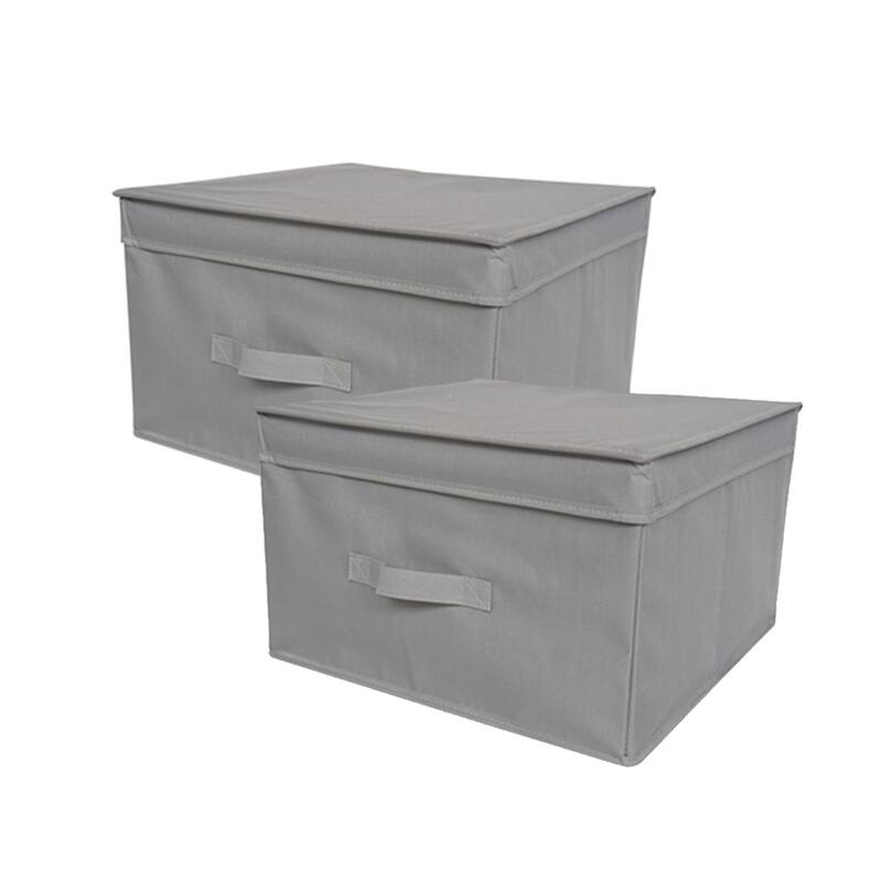 Jumbo Storage Box (Set of 2) - TUSK® Storage by DormCo