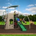 Backyard Discovery Castle Grey Swing Set