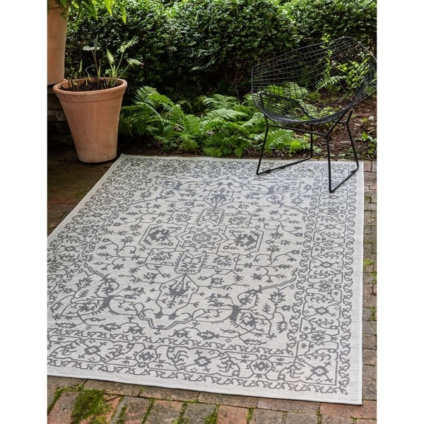 Unique Loom Allover Outdoor Area Rug