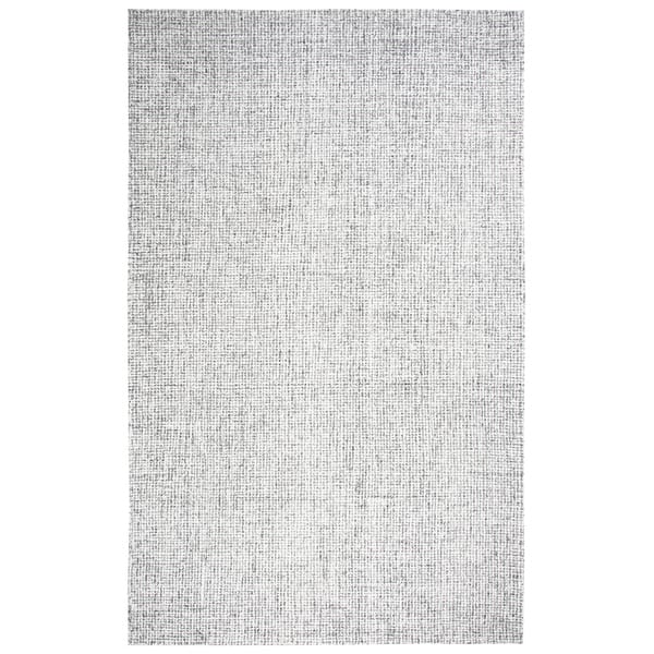 Rizzy Home Brindleton Solid Grey Wool Hand-tufted Area Rug (10' x 14 ...