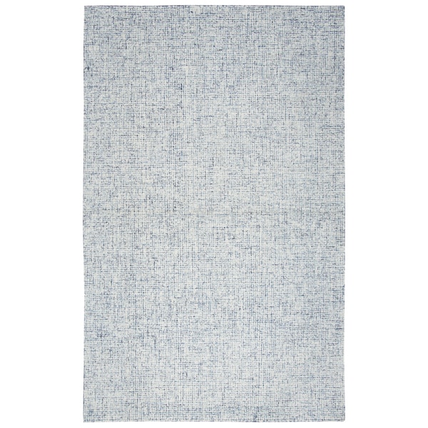 Brindleton Solid Blue Wool Hand-tufted Area Rug - 10' x 14'