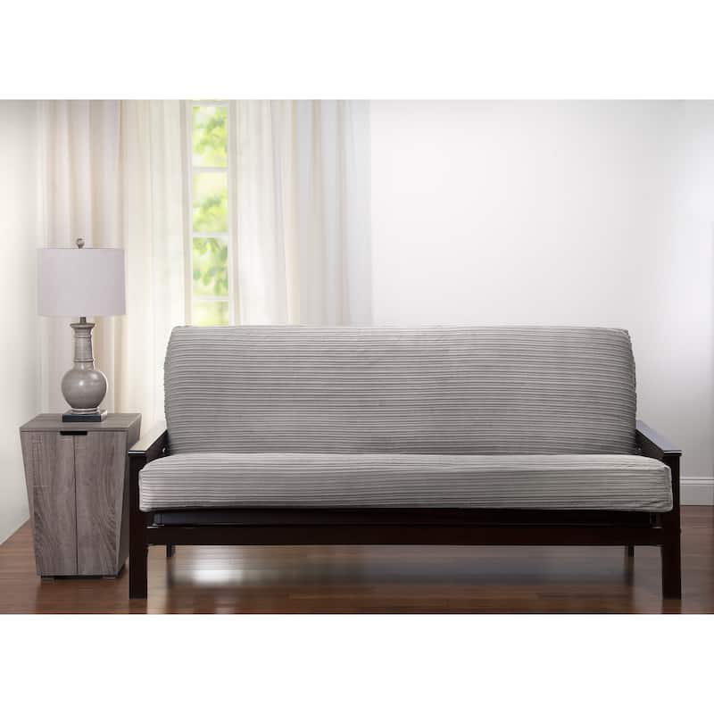 Downy Taupe Futon Cover