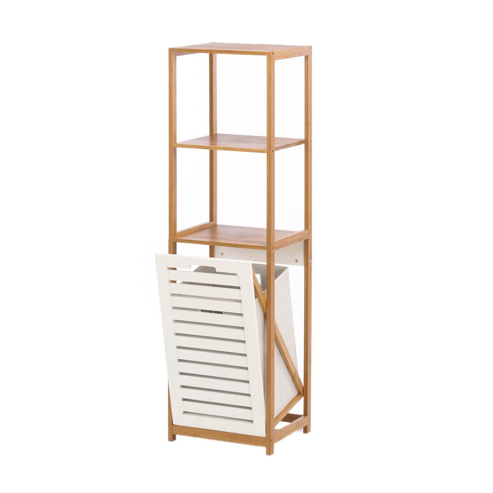 Koehler home decor Bamboo Hamper Storage Shelves