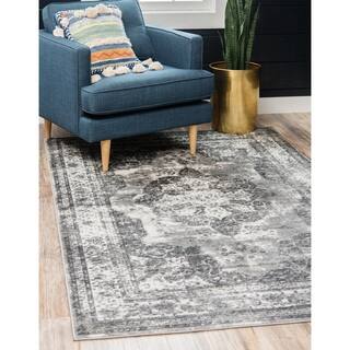 8 X 10 Rugs Area For Less Sofia Grey Geometric Area Rug 8 X