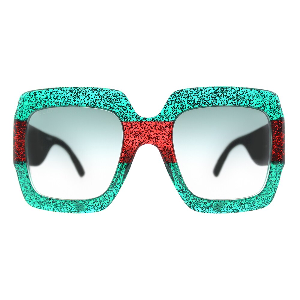 gucci sunglasses red green