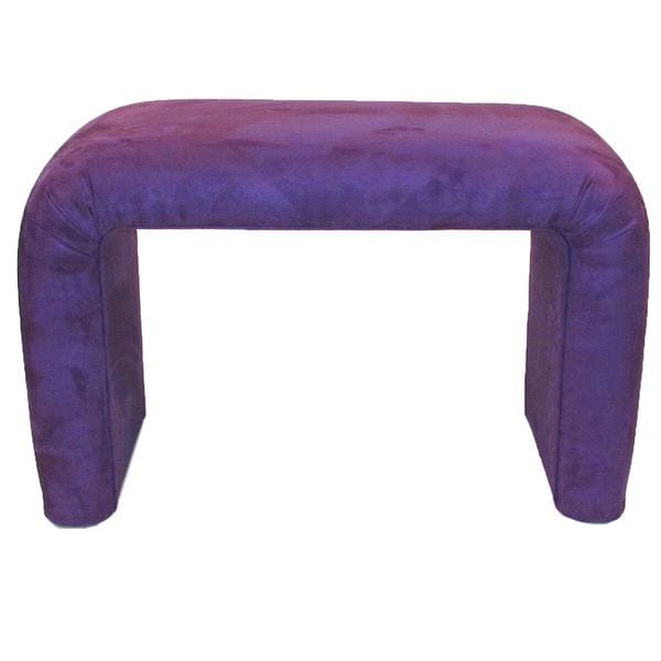 Shop Brighton Home Furniture Microfiber U Shaped Bed Bench