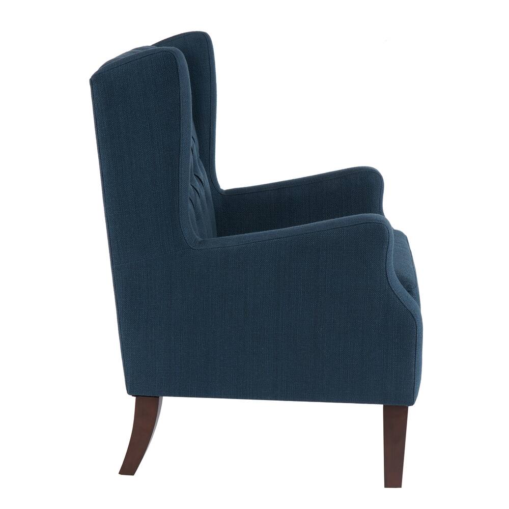 madison park isa button tufted wing back chair