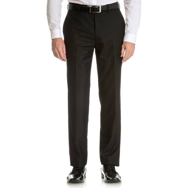 Tommy Hilfiger Men's Black Trim Fit Suit Separate Pant (36W/ 30L) in ...