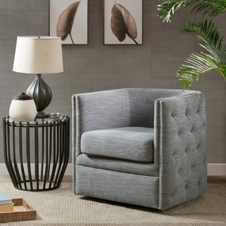 Top Product Reviews For Madison Park Wilmette Slate Swivel Chair Madison Park Wilmette Slate Swivel Chair