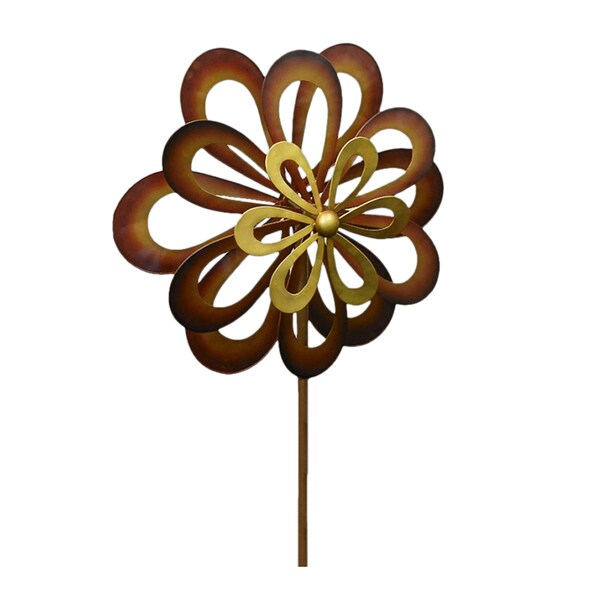 Koehler Home Decor Dancing Daisy Garden Windmill Spinner Koehler Home Decor Dancing Daisy Garden Windmill Spinner