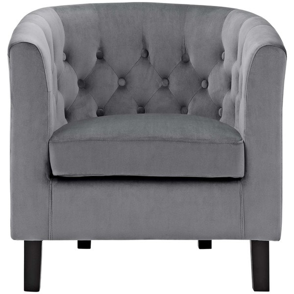 modway prospect velvet armchair