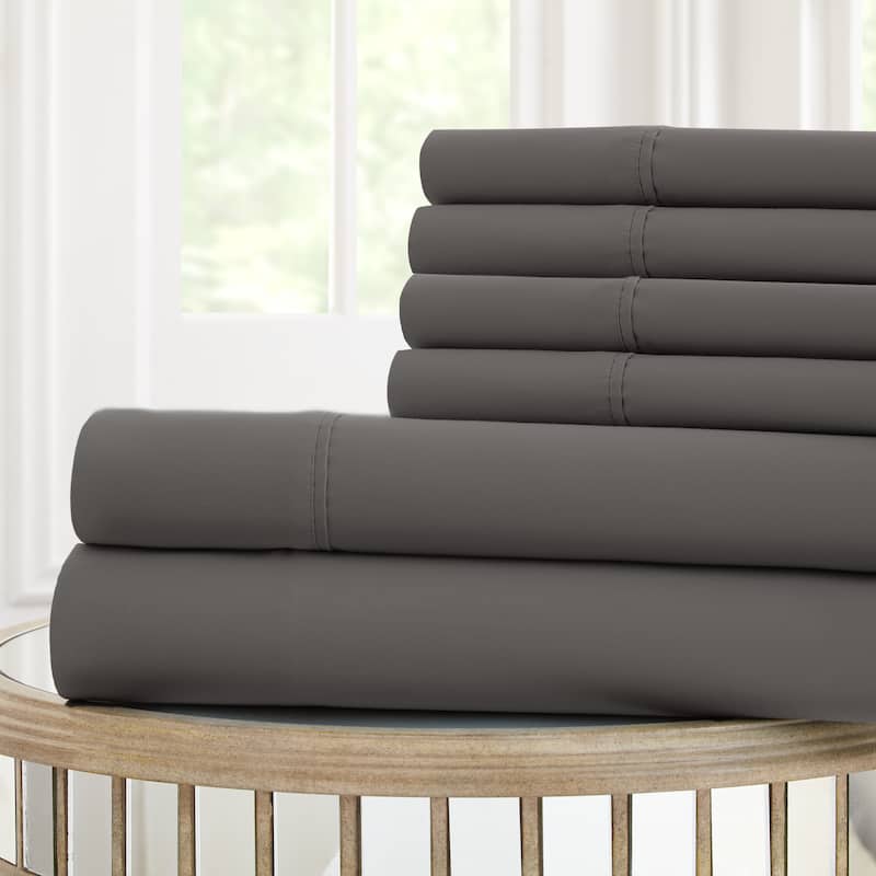 Modern Threads Nano-Tex Cool Comfort 120 GSM 6-piece Bed Sheet Set