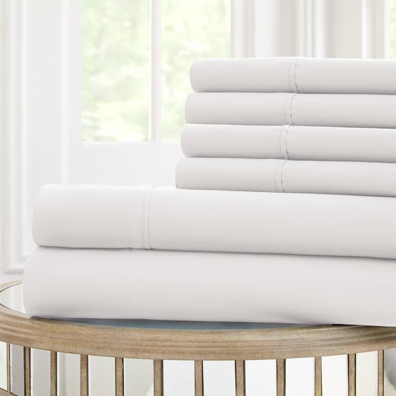 Modern Threads Nano-Tex Cool Comfort 120 GSM 6-piece Bed Sheet Set
