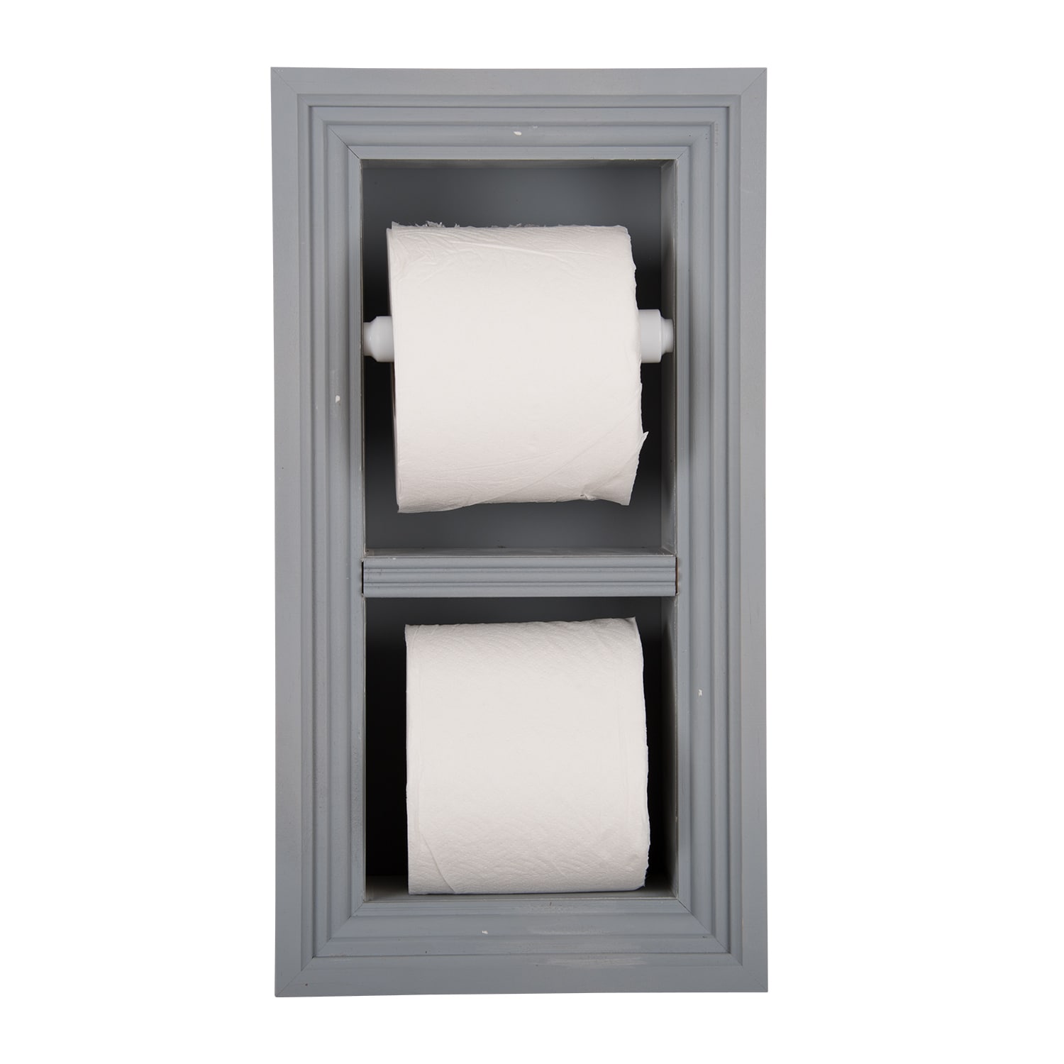 NEX Toilet Paper Holder, Real Wood Bathroom Toilet Tissue Paper Roll H –  Oberon Distribution