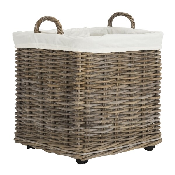 storage basket with wheels