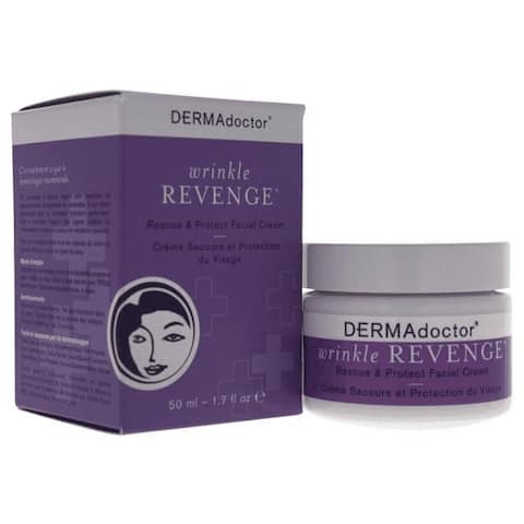 DERMAdoctor Wrinkle Revenge 1.7-ounce Rescue & Protect Facial Cream
