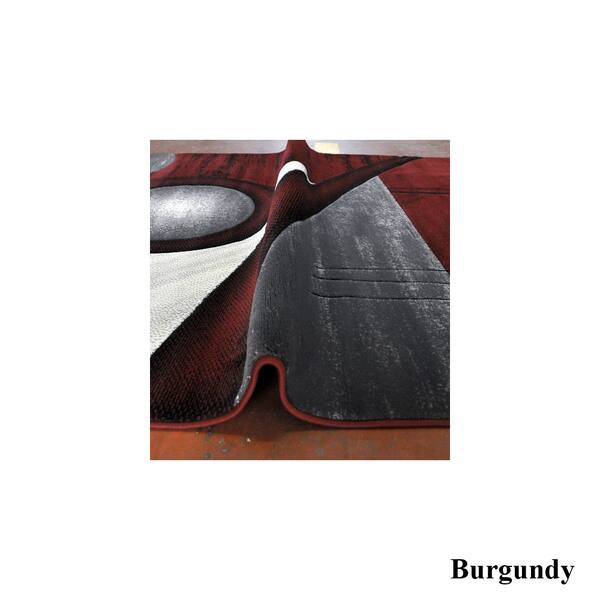 Shop Super Soft Multicolor Abstract Contemporary Area Rug 5