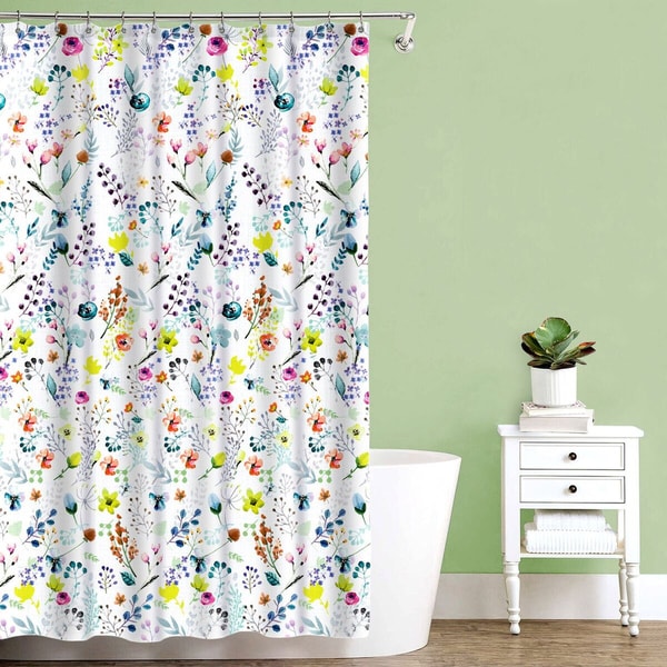 Fiore Fabric Shower Curtain (70"x72")