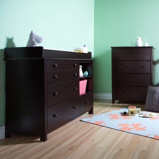 South Shore Little Smileys Changing Table and 4-Drawer Chest Set