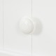 preview thumbnail 4 of 6, South Shore Savannah Pure White and Pink Changing Table with Doudou the rabbit Wall Decals