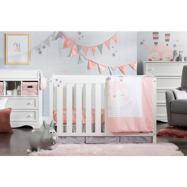 Shop South Shore Savannah Pure White And Pink Changing Table With