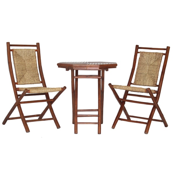 Lana I Wood Indoor Outdoor 3 Piece Bistro Set On Free Lana X27 I Wood Indoor Outdoor 3 Piece Bistro Set