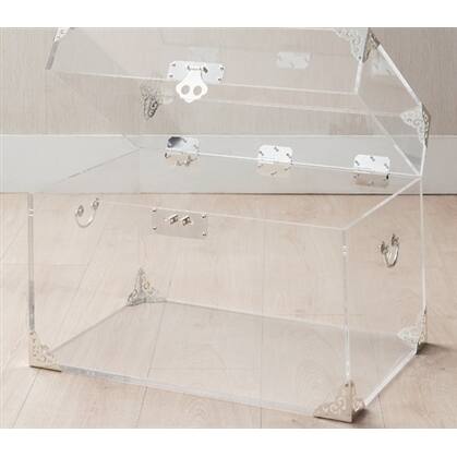 Ciao Bella Modern Clear Trunk - Silver Plated