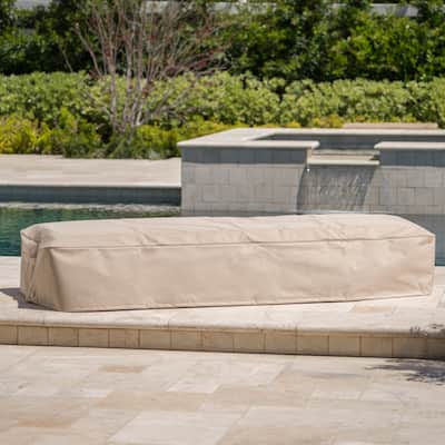 Shield Outdoor Waterproof Fabric Lounge Patio Cover (Set of 2) by Christopher Knight Home