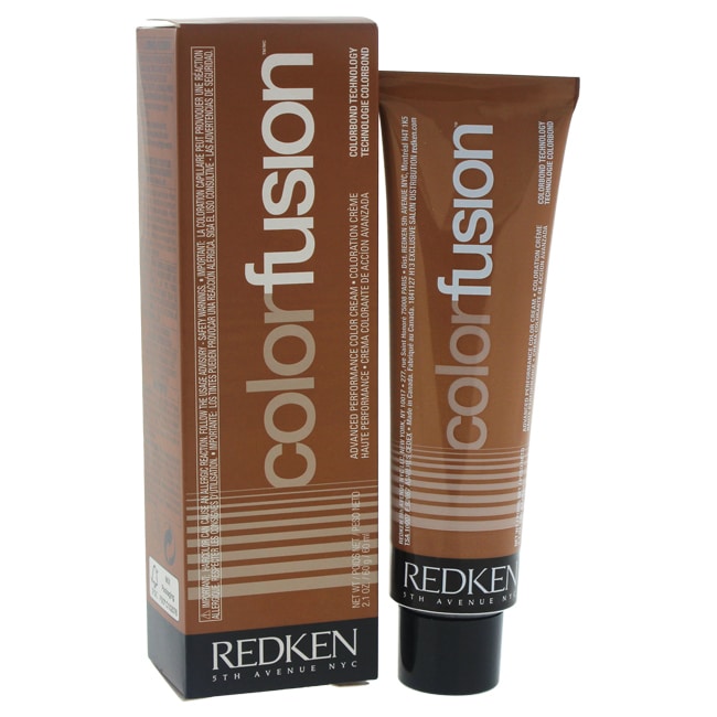 Shop Redken Color Fusion Color Cream Natural Fashion 6mv Mahogany
