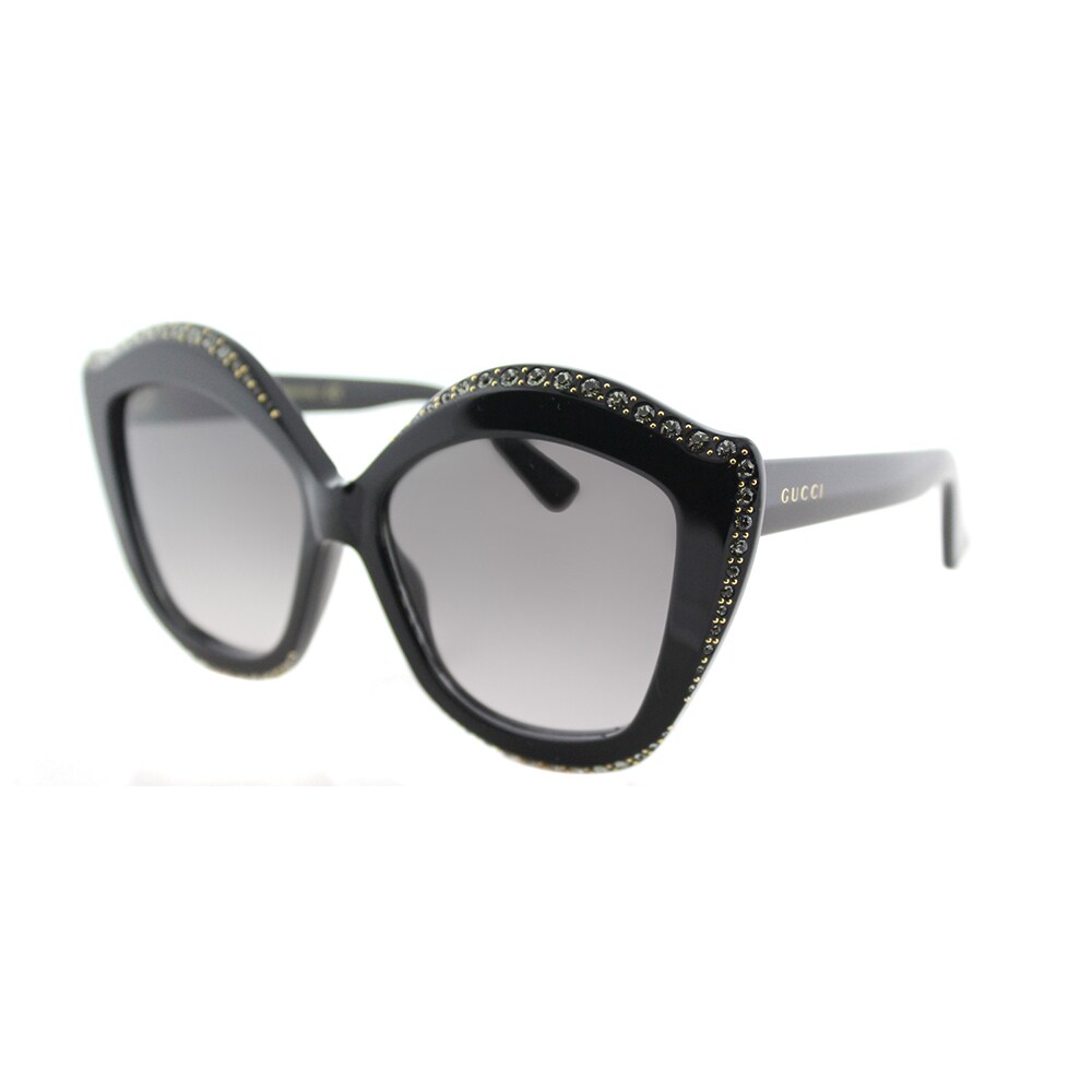 gucci cat eye sunglasses with crystals