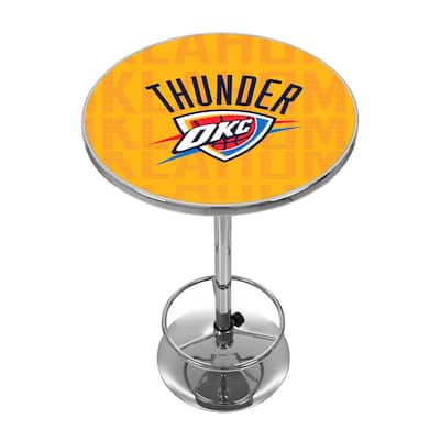 NBA Chrome Pub Table - City - 27.375" x 27.375" x 42"