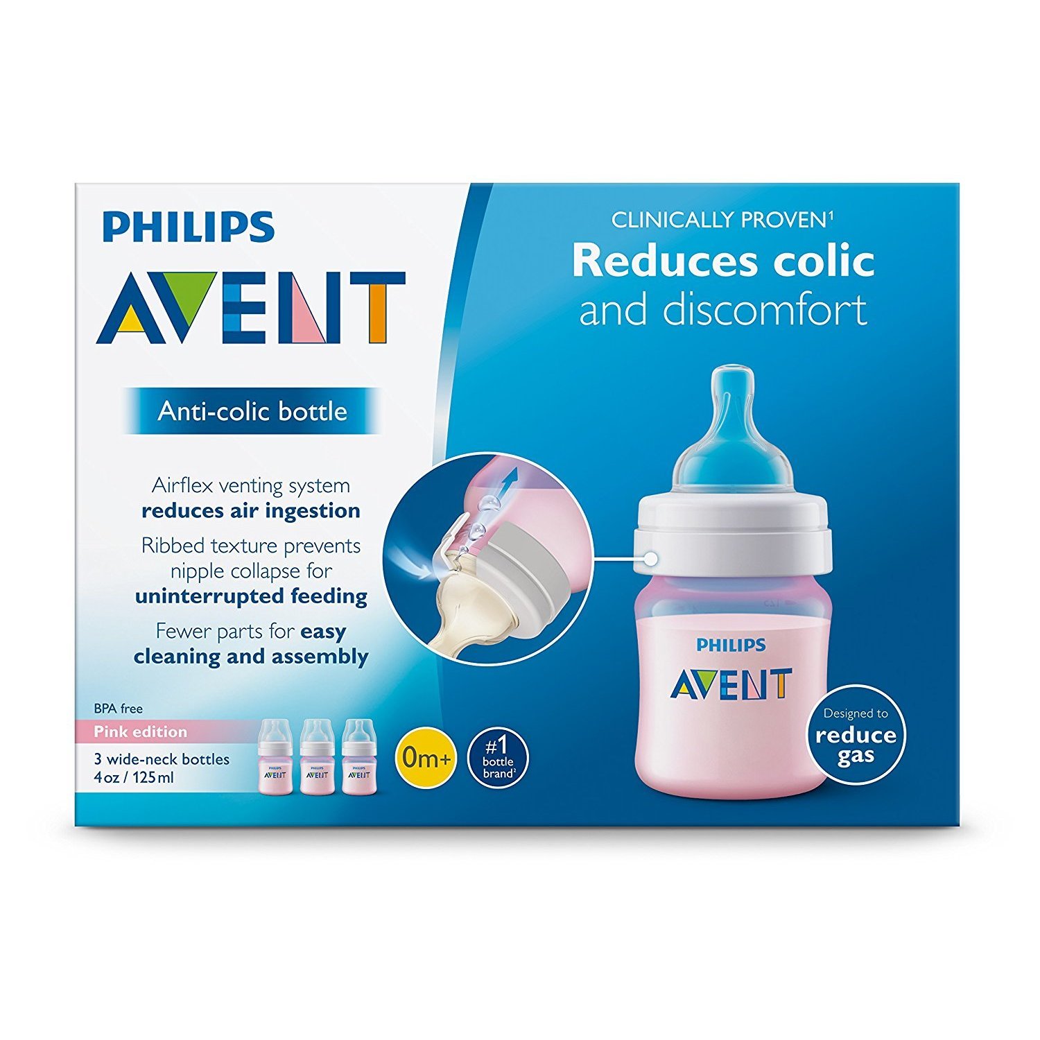 gas free baby bottles