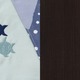 preview thumbnail 8 of 6, South Shore Savannah Espresso and Blue Changing Table with Little Whale Runner and Pennant Banner