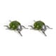 preview thumbnail 1 of 1, Decorative Ladybug Figurine, Green (Set of 2)