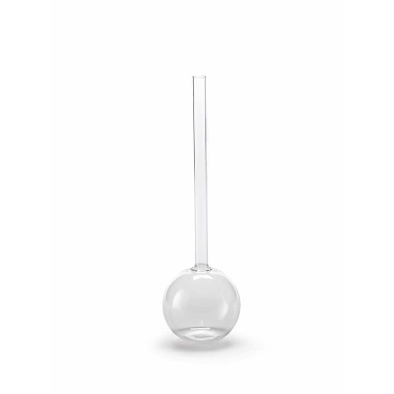 "Finley" 21.5" Tall Long Neck Vase, Ball Shaped