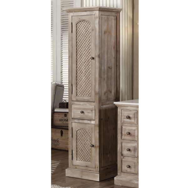 Shop Driftwood 79-inch Side Cabinet - Free Shipping Today ...