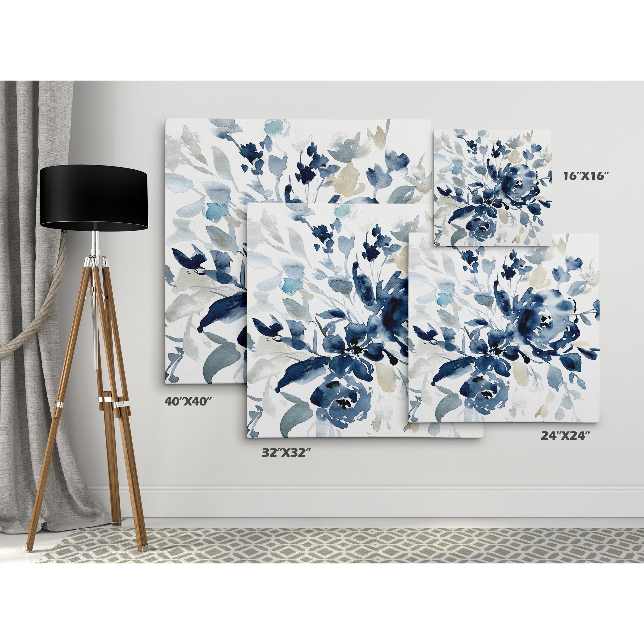 Indigo Garden I - Overstock - 16373257