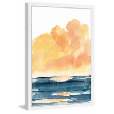 'Waterscape' Framed Painting Print
